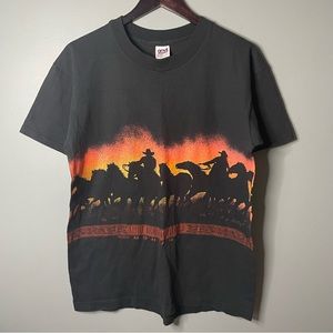 COPY - Vintage 1991 Single Stitch Double Sided Graphic T-shirt Large